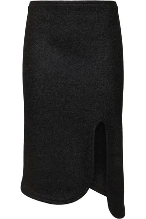 Victoria Beckham Falda Midi De Lana