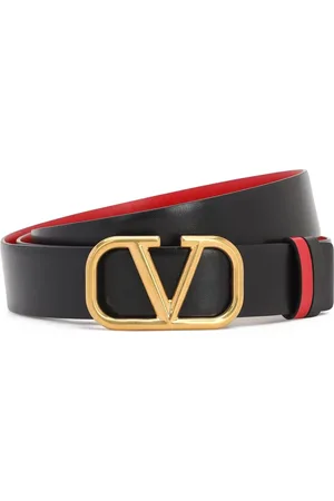 VALENTINO GARAVANI Cinturón Reversible "vlogo" De Piel 30mm