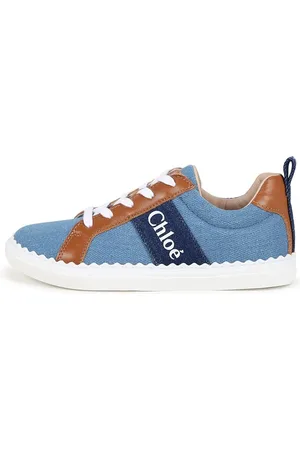 Chloé Sneakers De Denim De Algodón
