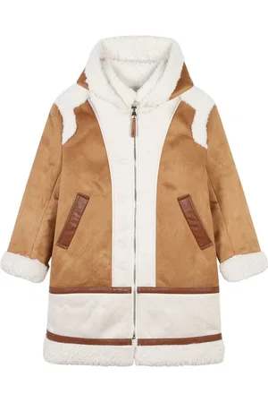 Chloé Abrigo De Shearling Sintético