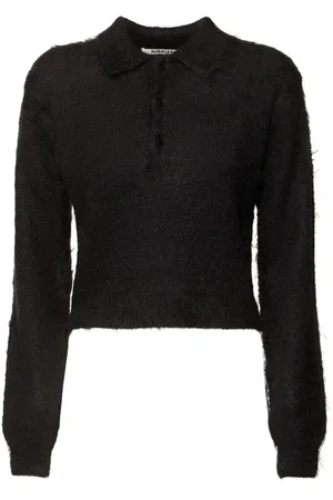 Auralee Suéter Polo De Lana Y Mohair