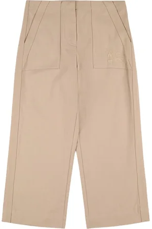 Burberry Pantalones De Mezcla De Algodón