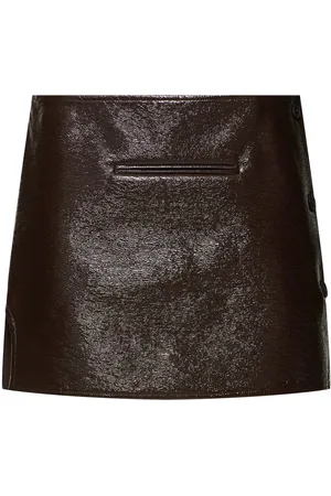 Courrèges Minifalda De Vinilo