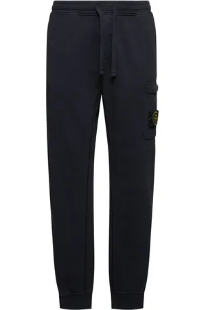 Stone Island Pantalones Deportivos De Algodón