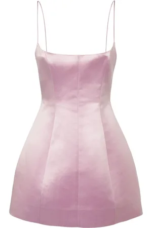 BLUMARINE Vestido Corto De Duchesse