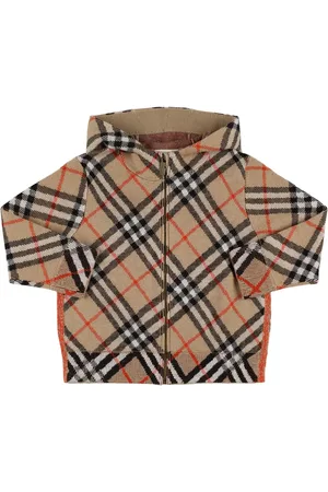 Burberry Cárdigan De Punto De Lana Y Nylon Con Cremallera