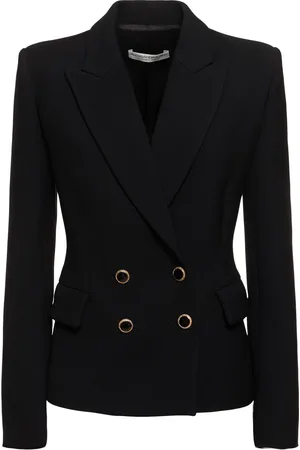 Alessandra Rich Blazer Cruzado De Lana