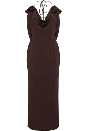 MAGDA BUTRYM Vestido Midi Halter De Jersey