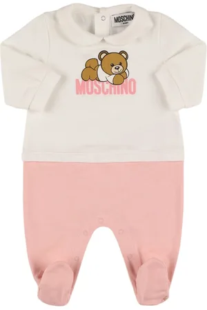 Moschino Pelele De Algodón Estampado