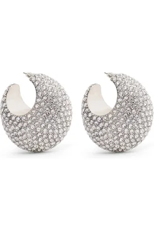 Isabel Marant Pendientes De Aro Con Cristales