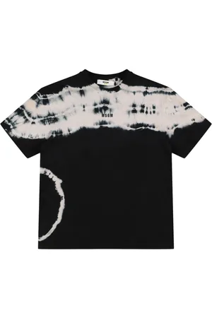 Msgm Camiseta De Jersey De Algodón Estampada