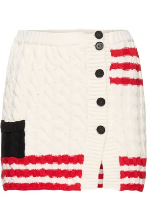 Msgm Minifalda De Punto Grueso