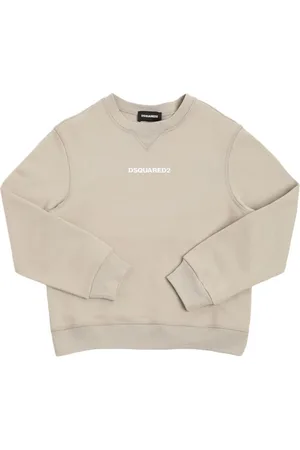 Dsquared2 Sudadera De Algodón Con Cuello Redondo
