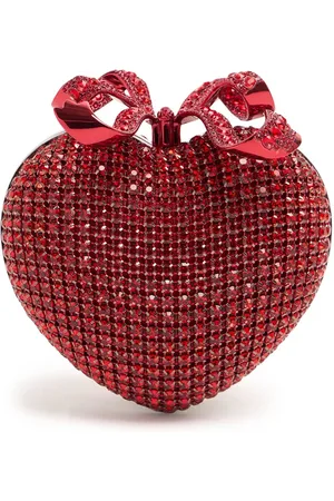 Self-Portrait Clutch Crystal Heart