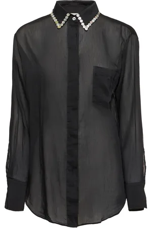 FORTE FORTE Camisa De Algodón Voile Bordado
