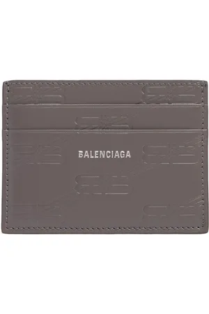 Balenciaga Tarjetero De Piel Monogram