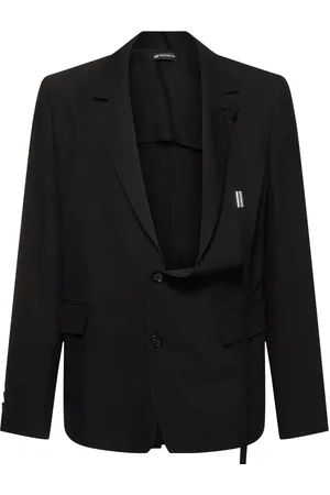 ANN DEMEULEMEESTER Blazer Asimétrico Deconstruido