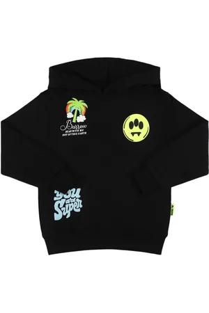 BARROW Sudadera De Algodón Estampado Con Capucha