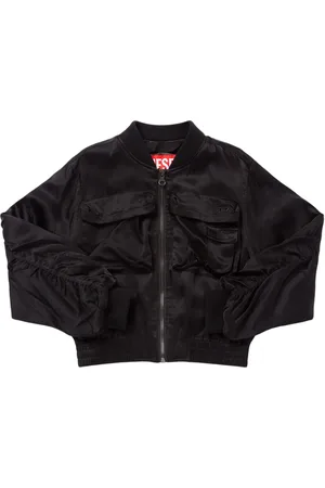 Diesel Chaqueta Bomber De Satén