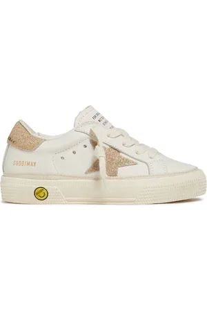 Golden Goose Sneakers May De Piel Y Cristales