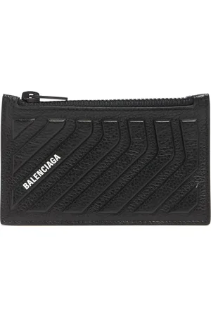Balenciaga Tarjetero De Piel Con Porta Monedas