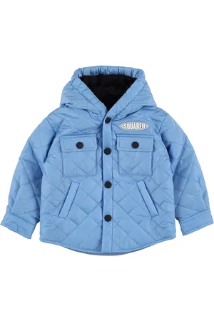 Dsquared2 Chaqueta Acolchada De Nylon Con Capucha