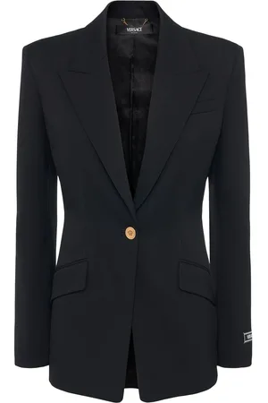 VERSACE Blazer De Lana Stretch