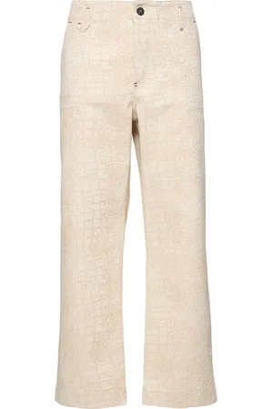 Jacquemus Pantalones Con Estampado
