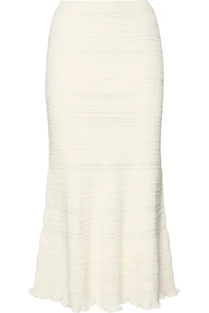 Lanvin Minifalda De Punto De Algodón