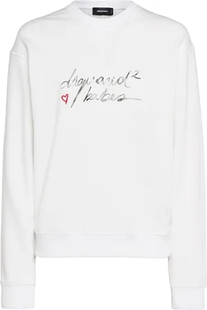 Dsquared2 Sudadera De Algodón Con Logo Estampado