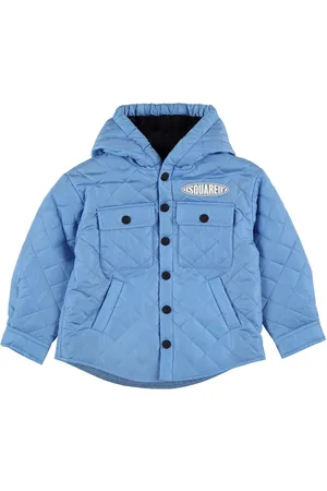 Dsquared2 Chaqueta Acolchada De Nylon Con Capucha