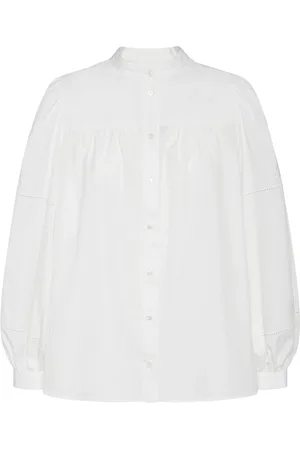 Max Mara Camisa De Popelina De Algodón