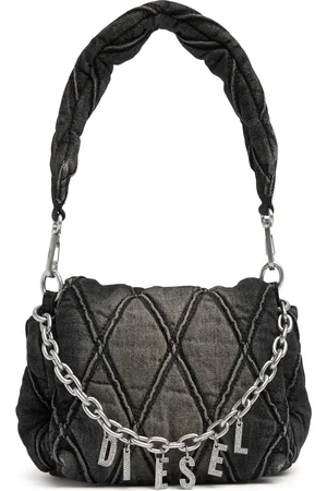 Diesel Bolso Pequeño Charm De Denim
