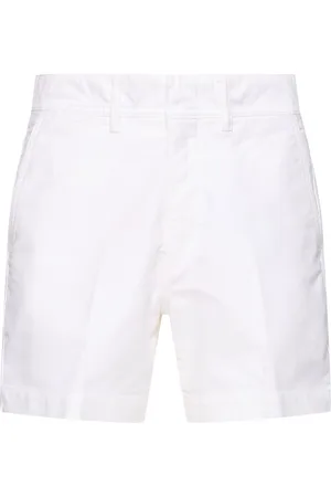 Tom Ford Shorts De Satén De Algodón