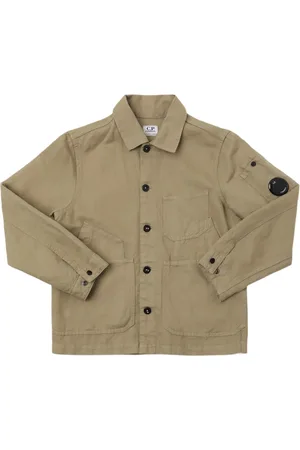 C.P. Company Chaqueta De Pana De Algodón Y Lino