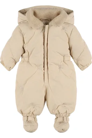 Burberry Traje De Nieve De Plumas Con Capucha