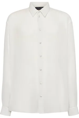 Dolce & Gabbana Camisa De Georgette De Seda