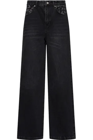 ROUGH. Jeans Anchos De Denim