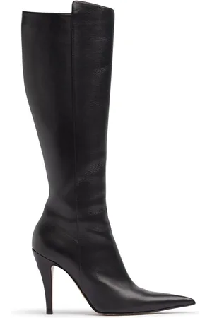 Alexander McQueen Botas Altas De Piel