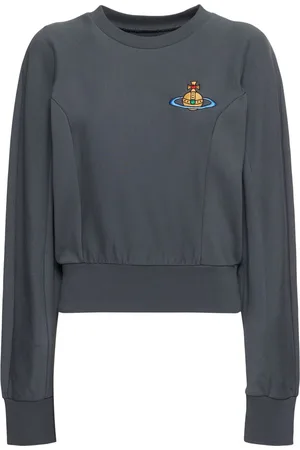Vivienne Westwood Sudadera Corta De Algodón Con Logo
