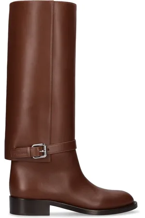 Burberry Botas Altas De Piel 20mm
