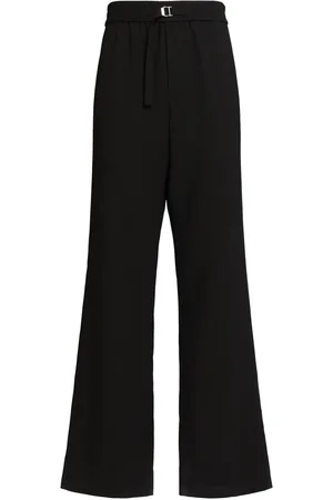 Ami Pantalones De Gabardina De Lana