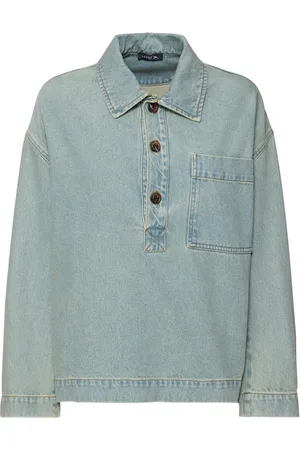 Soeur Camisa De Denim Con Bolsillos