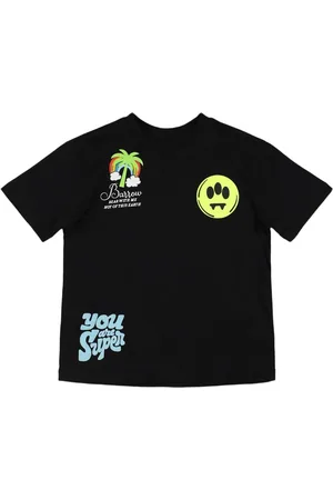 BARROW Camiseta De Jersey De Algodón Estampada