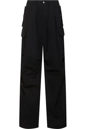 Alexander McQueen Pantalones Cargo De Techno Y De Algodón