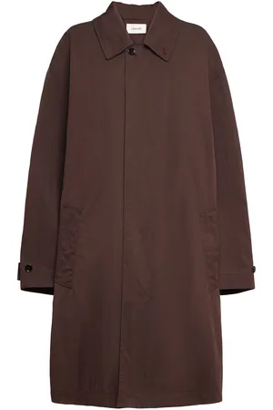 LEMAIRE Abrigo Trench De Algodón