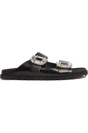 Roger Vivier Sandalias Slidy Viv De Piel 20mm