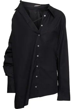 ANN DEMEULEMEESTER Camisa De Popelina De Algodón