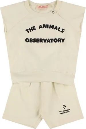 The Animals Observatory Camiseta Y Shorts De Rizo De Algodón