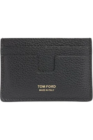 Tom Ford Tarjetero De Piel De Grano